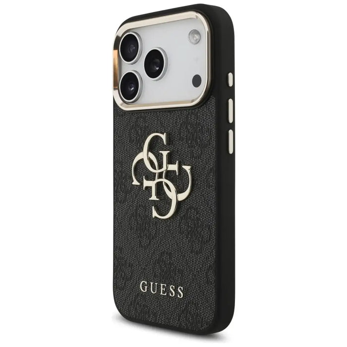 Guess 4G Big 4G Classic Logo Case за iPhone 17 Pro - черен