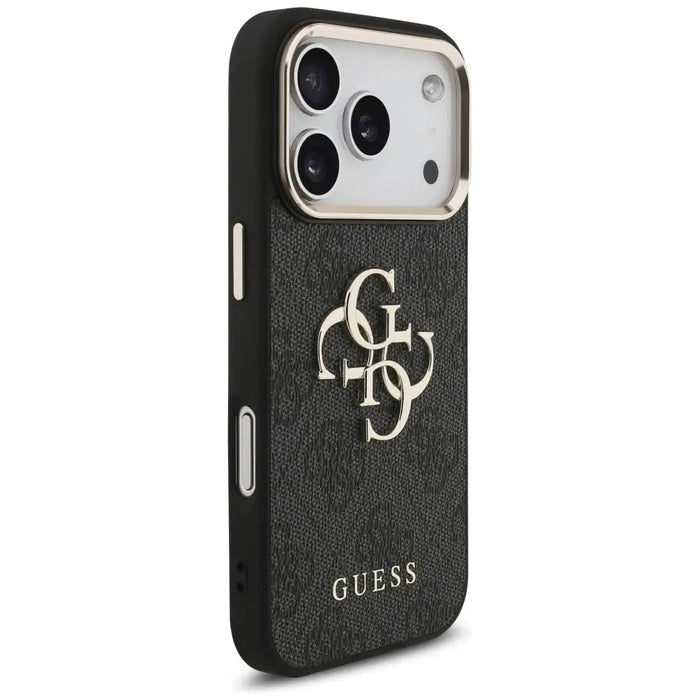 Guess 4G Big 4G Classic Logo Case за iPhone 17 Pro - черен
