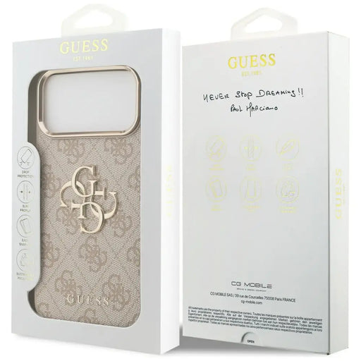 Guess 4G Big 4G Classic Logo Case за iPhone 17 Pro Max