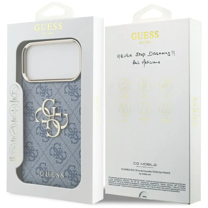 Guess 4G Big 4G Classic Logo Case за iPhone 17 Pro Max