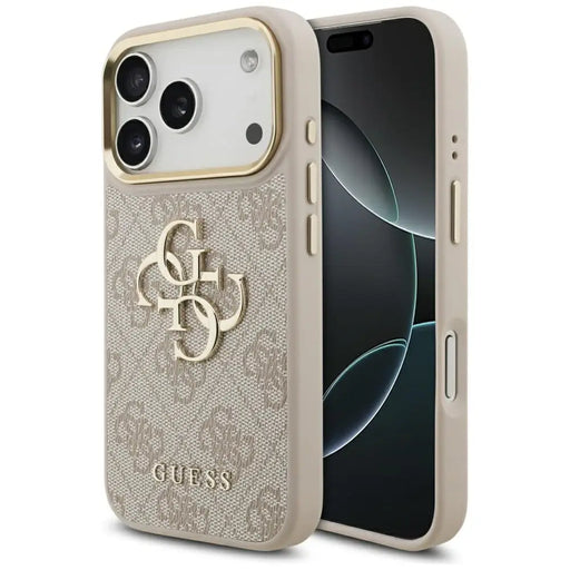 Guess 4G Big 4G Classic Logo Case за iPhone 17 Pro - розово