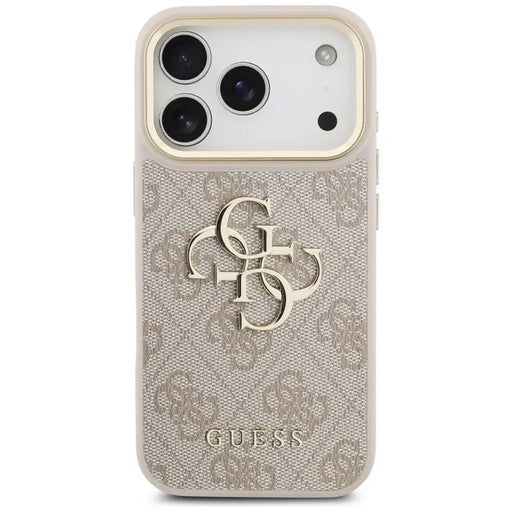 Guess 4G Big 4G Classic Logo Case за iPhone 17 Pro - розово