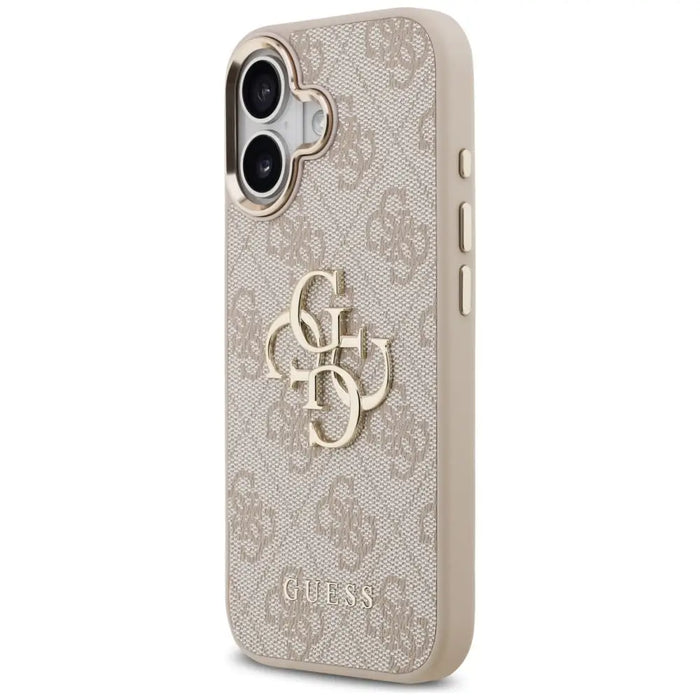 Guess 4G Big 4G Classic Logo Case за iPhone 17 - розово