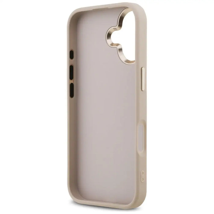 Guess 4G Big 4G Classic Logo Case за iPhone 17 - розово