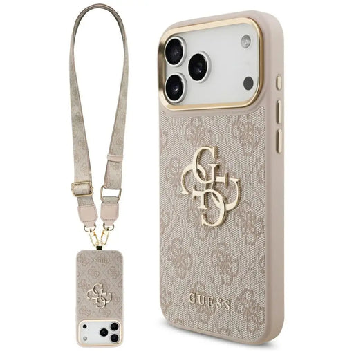 Guess 4G Big 4G Classic Logo Big Strap Metal Buttons Case