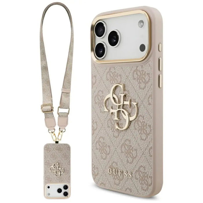 Guess 4G Big 4G Classic Logo Big Strap Metal Buttons Case