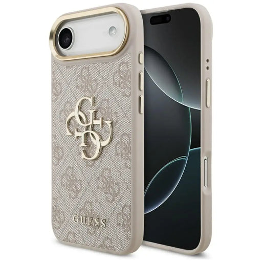 Guess 4G Big 4G Classic лого iPhone Air Case - розово злато