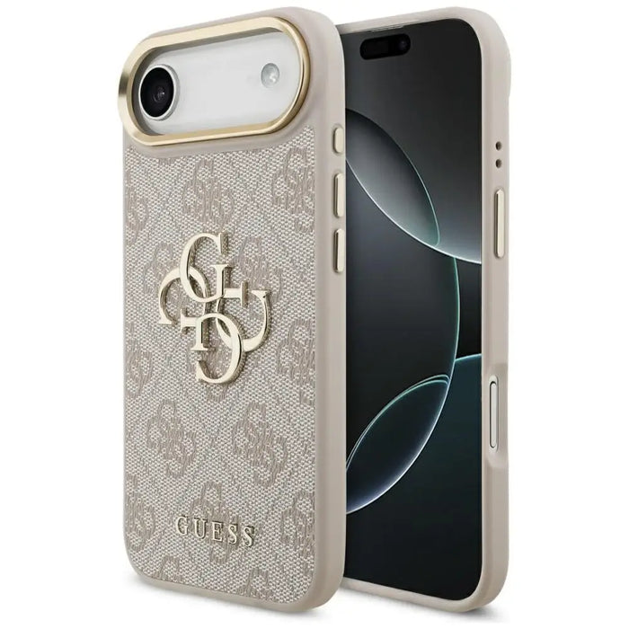 Guess 4G Big 4G Classic лого iPhone Air Case - розово злато