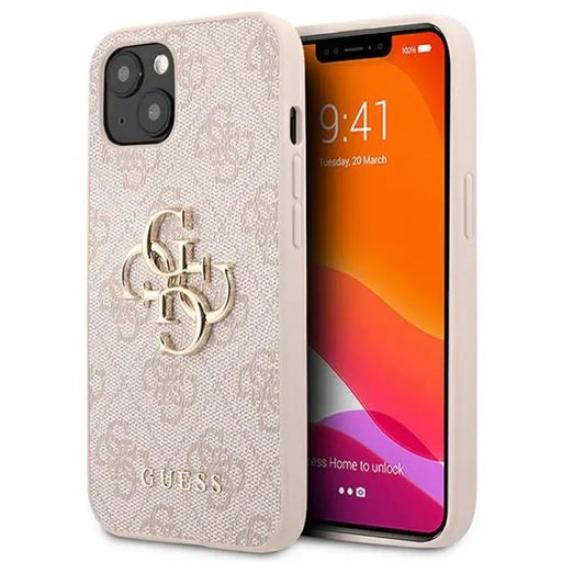 Guess 4G Big Metal Logo Case за iPhone 13 / 14 / 15 6.1’’