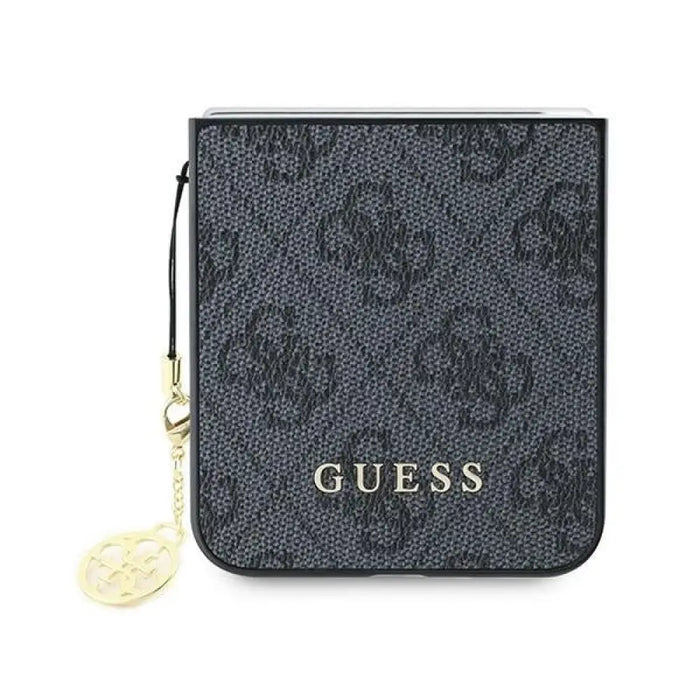 Guess 4G Charm Case за Samsung Galaxy Z Flip 6 черен