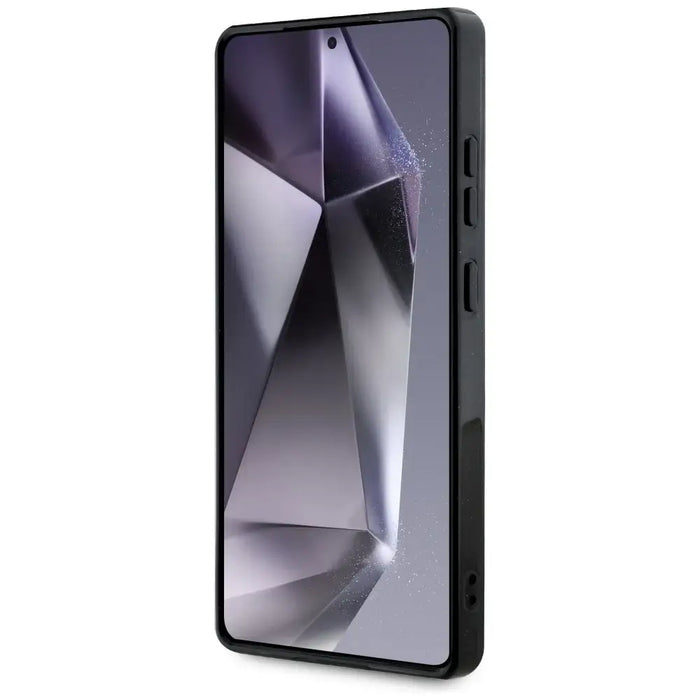 Guess 4G Glitter Triangle Buttons MagSafe Case за Samsung