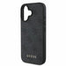 Guess 4G класически калъф за iPhone 16 - черен