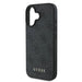 Guess 4G класически калъф за iPhone 16 Plus - черен