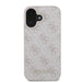 Guess 4G класически калъф за iPhone 16 - розов