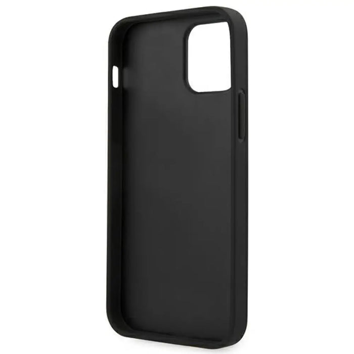 Guess 4G метален златен лого калъф за iPhone 12 / 12 Pro