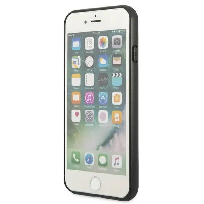 Guess 4G метален златен лого калъф за iPhone SE 2022 / 2020