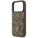 Guess 4G Nauble Card Triangle Case за iPhone 17 Pro - кафяв