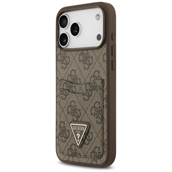 Guess 4G Nauble Card Triangle Case за iPhone 17 Pro Max