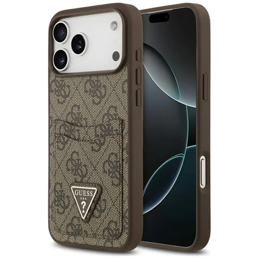 Guess 4G Nauble Card Triangle Case за iPhone 17 Pro Max