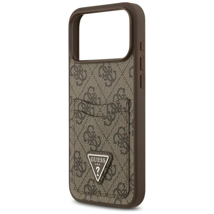 Guess 4G Nauble Card Triangle Case за iPhone 17 Pro Max