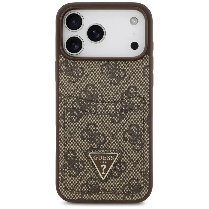 Guess 4G Nauble Card Triangle Case за iPhone 17 Pro Max
