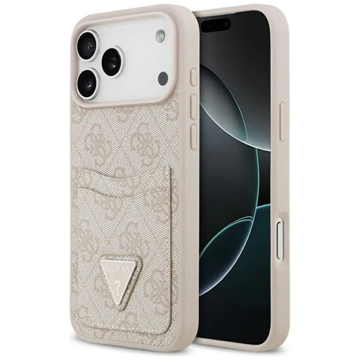 Guess 4G Nauble Card Triangle Case за iPhone 17 Pro Max