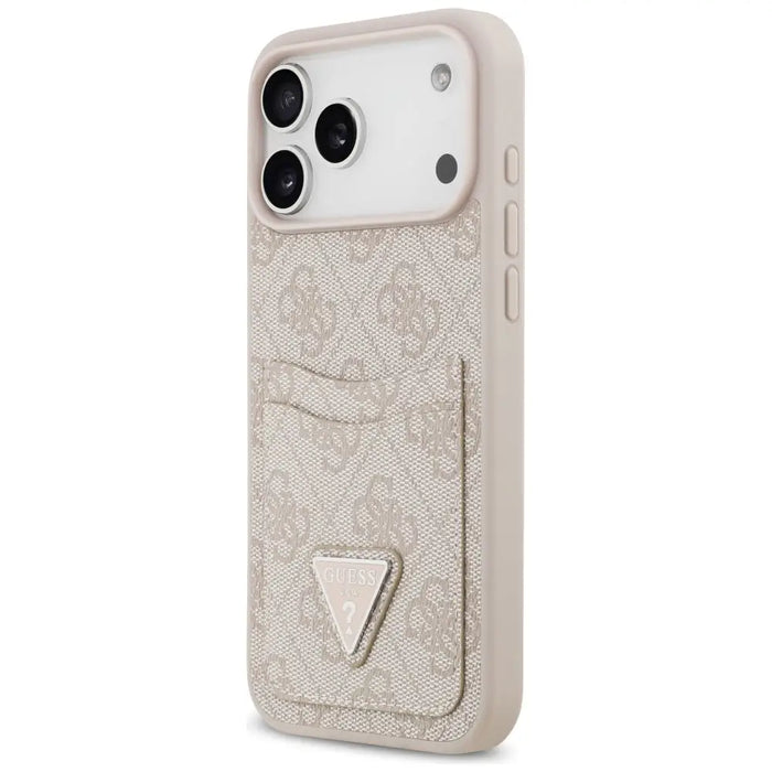 Guess 4G Nauble Card Triangle Case за iPhone 17 Pro Max