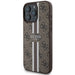 Guess 4G Printed Stripes MagSafe Case за iPhone 16 Pro Max