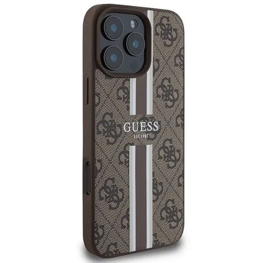 Guess 4G Printed Stripes MagSafe Case за iPhone 16 Pro Max