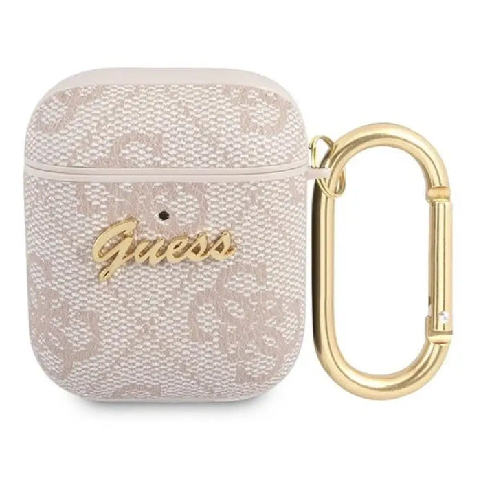 Guess 4G Script Metal Collection Case за AirPods 1 / 2