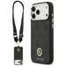 Guess 4G Srtas Logo & Big Strap Metal Buttons MagSafe Case