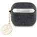 Guess 4G Strass Charm Case за AirPods 4 - черен