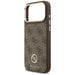 Guess 4G Strass Logo & Big Strap Metal Buttons MagSafe Case
