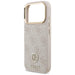Guess 4G Strass Logo & Big Strap Metal Buttons MagSafe Case
