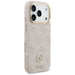 Guess 4G Strass Logo & Big Strap Metal Buttons MagSafe Case