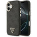 Guess 4G Triangle Logo MagSafe Case за iPhone 17 - черен