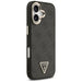 Guess 4G Triangle Logo MagSafe Case за iPhone 17 - черен