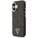 Guess 4G Triangle Logo MagSafe Case за iPhone 17 - черен