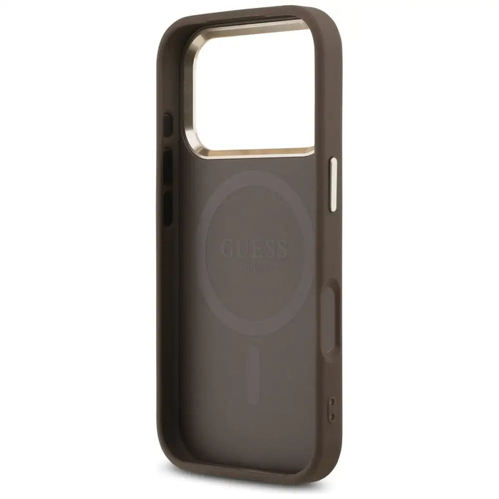 Guess 4G Triangle Logo MagSafe Case за iPhone 17 Pro