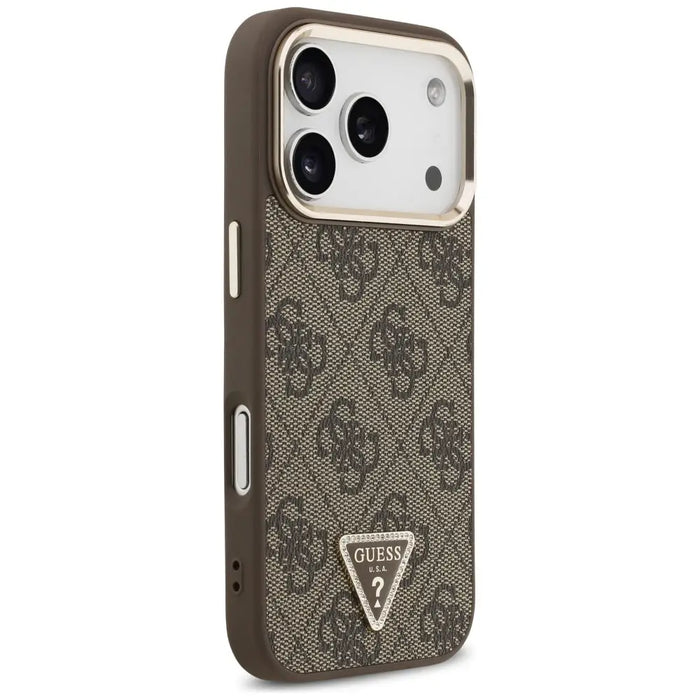Guess 4G Triangle Logo MagSafe Case за iPhone 17 Pro