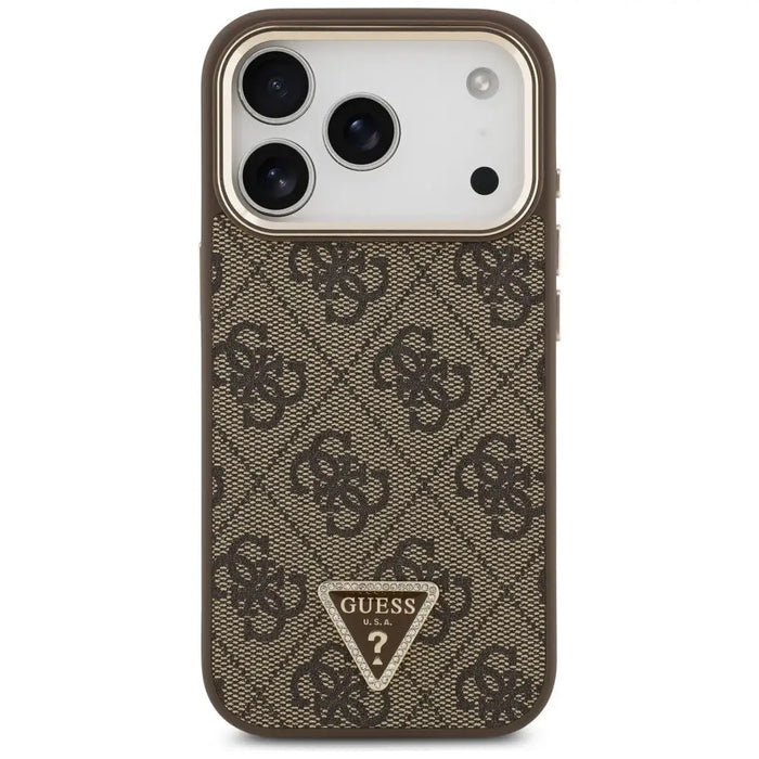 Guess 4G Triangle Logo MagSafe Case за iPhone 17 Pro