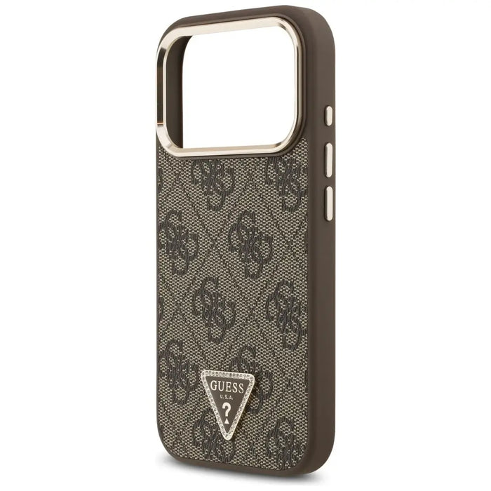 Guess 4G Triangle Logo MagSafe Case за iPhone 17 Pro