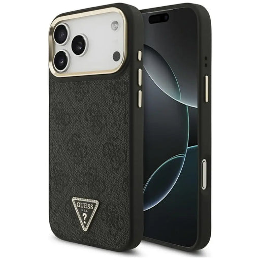 Guess 4G Triangle Logo MagSafe Case за iPhone 17 Pro Max