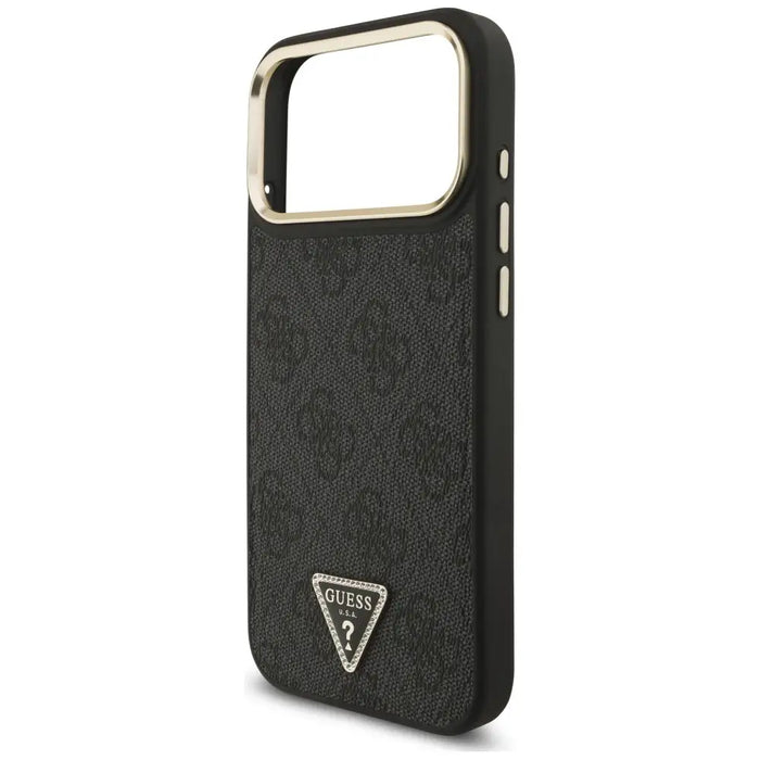 Guess 4G Triangle Logo MagSafe Case за iPhone 17 Pro Max
