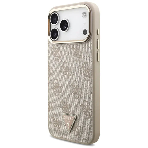 Guess 4G Triangle Logo MagSafe Case за iPhone 17 Pro Max