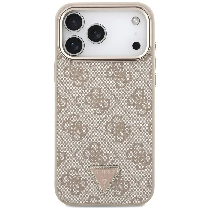 Guess 4G Triangle Logo MagSafe Case за iPhone 17 Pro Max
