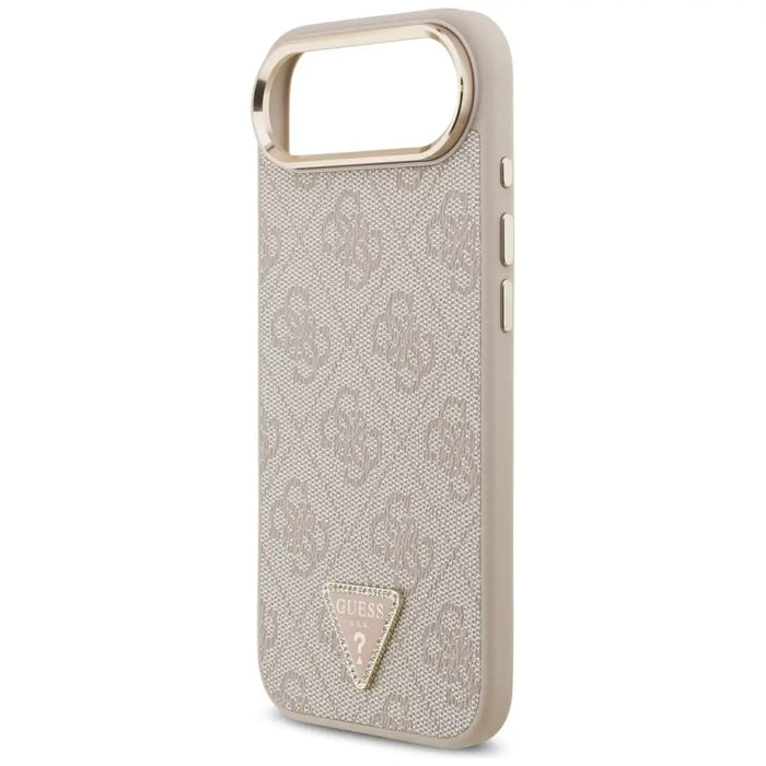 Guess 4G Triangle Logo MagSafe Case за iPhone Air - розово