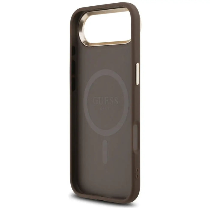 Guess 4G Triangle Logo MagSafe калъф за iPhone Air Brown