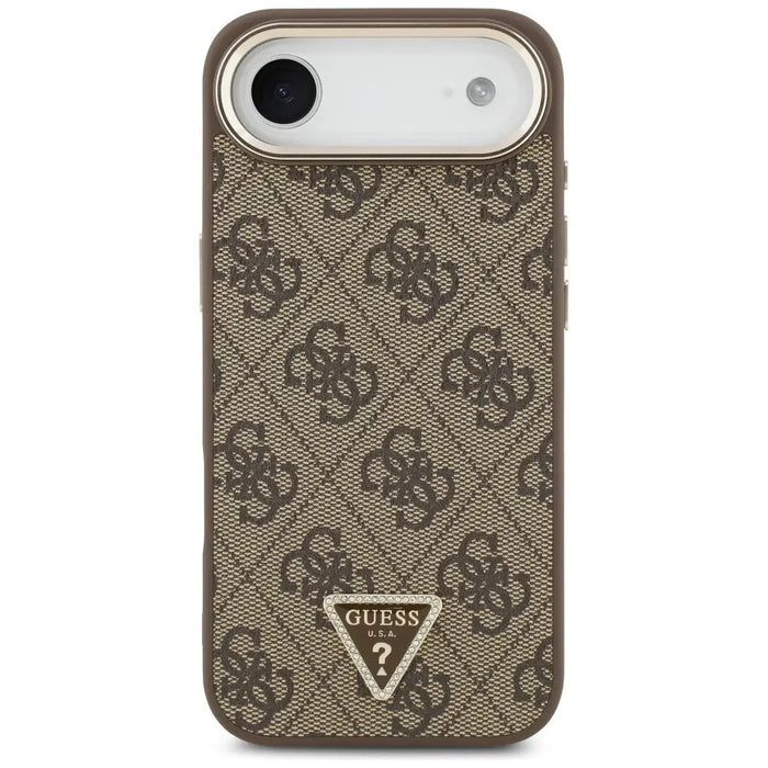 Guess 4G Triangle Logo MagSafe калъф за iPhone Air Brown