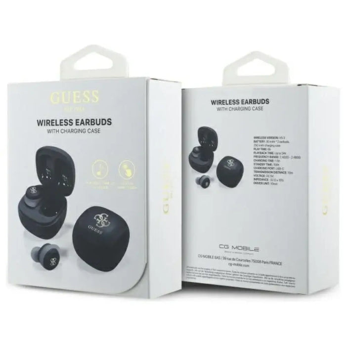Guess Bluetooth слушалки GUTWSJ144ESK TWS + докинг станция